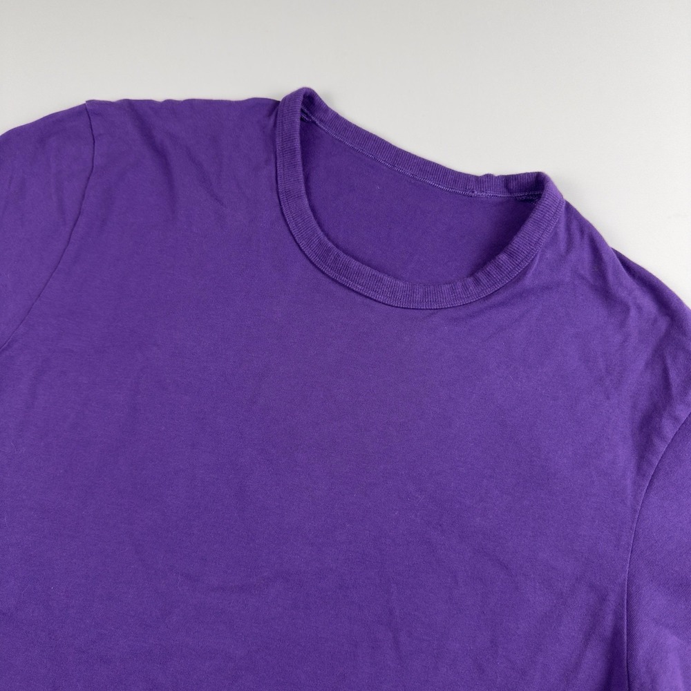 Lululemon Men's French Terry Basic Cotton Crewneck Size Large Plum‎ Purple Color